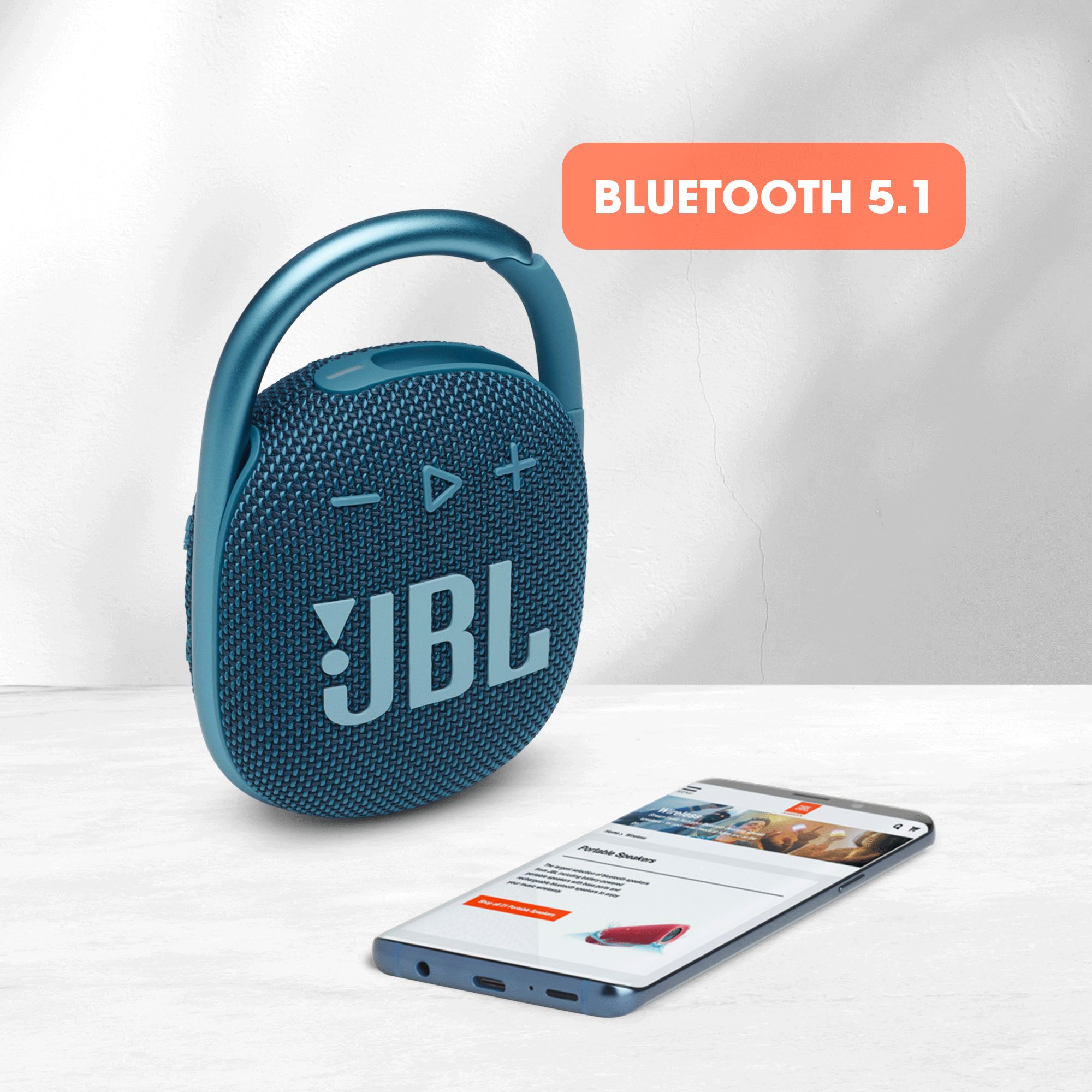 jbl clip 4 portable bluetooth speaker waterproof ip67 5w
